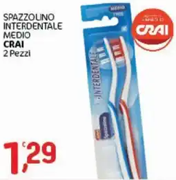 Crai Spazzolino interdentale medio Crai offerta