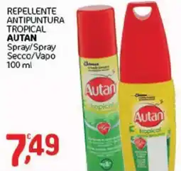 Crai Repellente antipuntura tropical Autan offerta