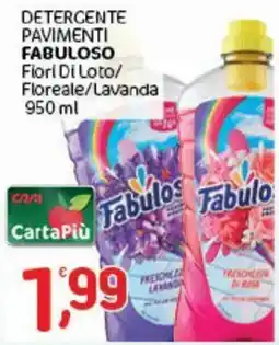 Crai Detergente pavimenti Fabuloso offerta