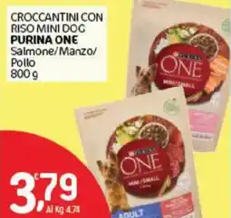 Crai Croccantini con riso mini dog Purina One offerta