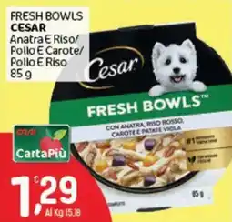Crai Fresh bowls Cesar offerta