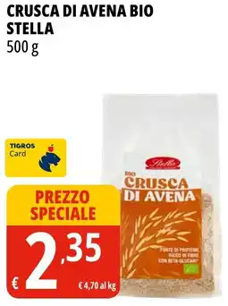 Tigros Crusca di avena bio Stella offerta