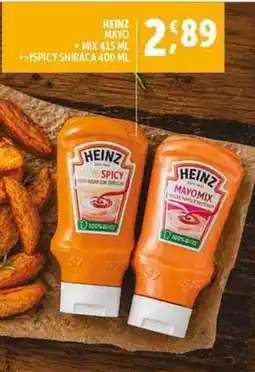Deco Supermercati Heinz mayo mix, spicy shiraca offerta