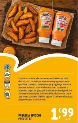 Deco Supermercati Patate a spicchi prefritte offerta