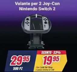 Trony Nacon Volante per 2 Joy-Con Nintendo Switch 2 offerta