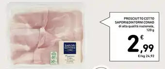 Prosciutto cotto Sapori&Dintorni Conad