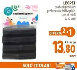 Pet Store Conad Leopet offerta
