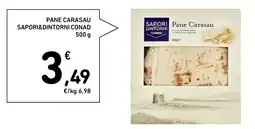 Conad Superstore Pane carasau Sapori&Dintorni Conad offerta