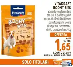 Pet Store Conad Vitakraft boony bits offerta
