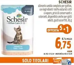 Pet Store Conad Schesir offerta