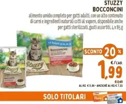 Pet Store Conad Stuzzy bocconcini offerta