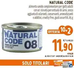 Pet Store Conad Natural code offerta