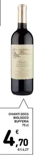 Conad Superstore Chianti docg biologico bufferia offerta