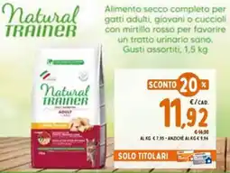 Pet Store Conad Natural Trainer offerta