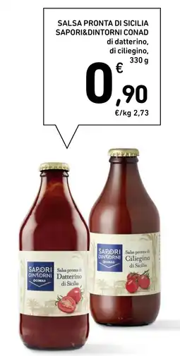 Conad Superstore Salsa pronta di sicilia Sapori&Dintorni Conad offerta