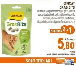 Pet Store Conad Gimcat gras bits offerta