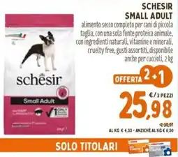 Pet Store Conad Schesir small adult offerta