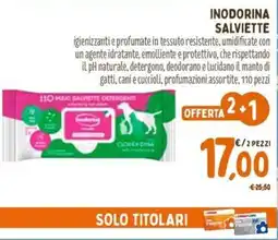 Pet Store Conad Inodorina salviette offerta
