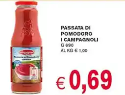 D'Italy Passata di pomodoro I Campagnoli offerta