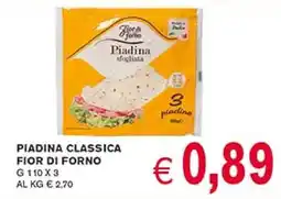 D'Italy Piadina classica Fior di Forno offerta