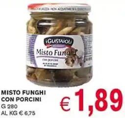 D'Italy Misto funghi con porcini offerta