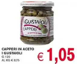 D'Italy Capperi in aceto i gustaioli offerta