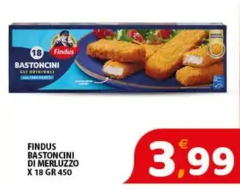 Findus bastoncini di merluzzo