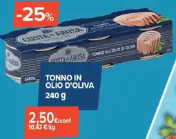 Sapore di Mare Tonno in olio d'oliva offerta