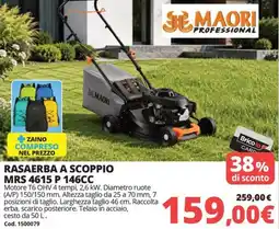 Brico Io Maori rasaerba a scoppio MRS 4615 P 146CC offerta
