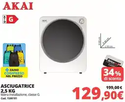 Brico Io Akai asciugatrice offerta