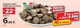 Carrefour Vongole Lupini Il Mercato Carrefour offerta