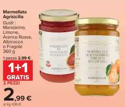 Carrefour Marmellata Agrisicilia offerta