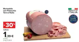 Carrefour Mortadella con Pistacchio Terre d’Italia offerta