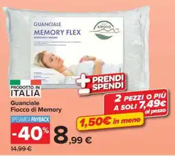 Carrefour Guanciale Memory Flex offerta