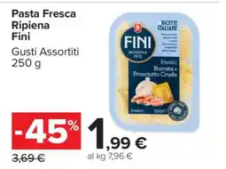 Carrefour Pasta Fresca Ripiena Fini offerta