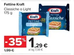 Carrefour Fettine Kraft offerta