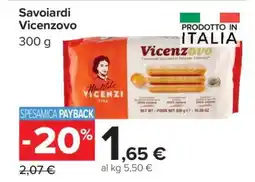 Carrefour Savoiardi Vicenzovo offerta