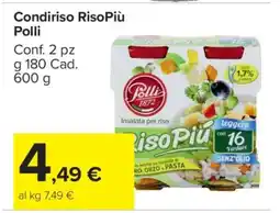 Carrefour Condiriso RisoPiù Polli offerta