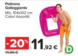 Carrefour Poltrona Galleggiante offerta