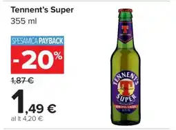 Carrefour Tennent's Super offerta
