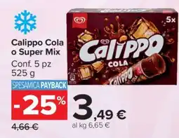 Carrefour Calippo Cola o Super Mix offerta
