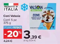 Carrefour Coni Valsoia offerta