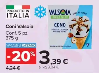 Carrefour Coni Valsoia offerta