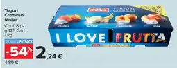 Carrefour Yogurt Cremoso Müller offerta