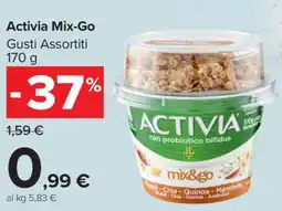 Carrefour Activia Mix-Go offerta