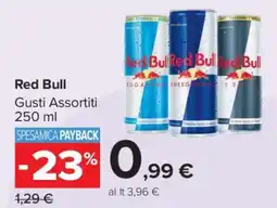 Carrefour Red Bull offerta