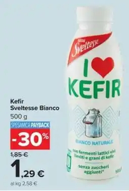 Carrefour Kefir Sveltesse Bianco offerta