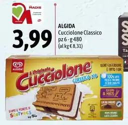 Madis Algida cucciolone classico offerta