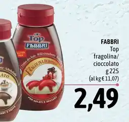 Madis Fabbri top fragolina/ cioccolato offerta