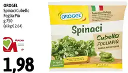 Madis Orogel spinaci cubello foglia più offerta